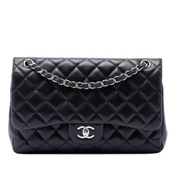 Lambskin Jumbo Classic Lambskin Double Flap