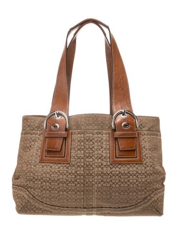 Coach Canvas Shoulder Bag