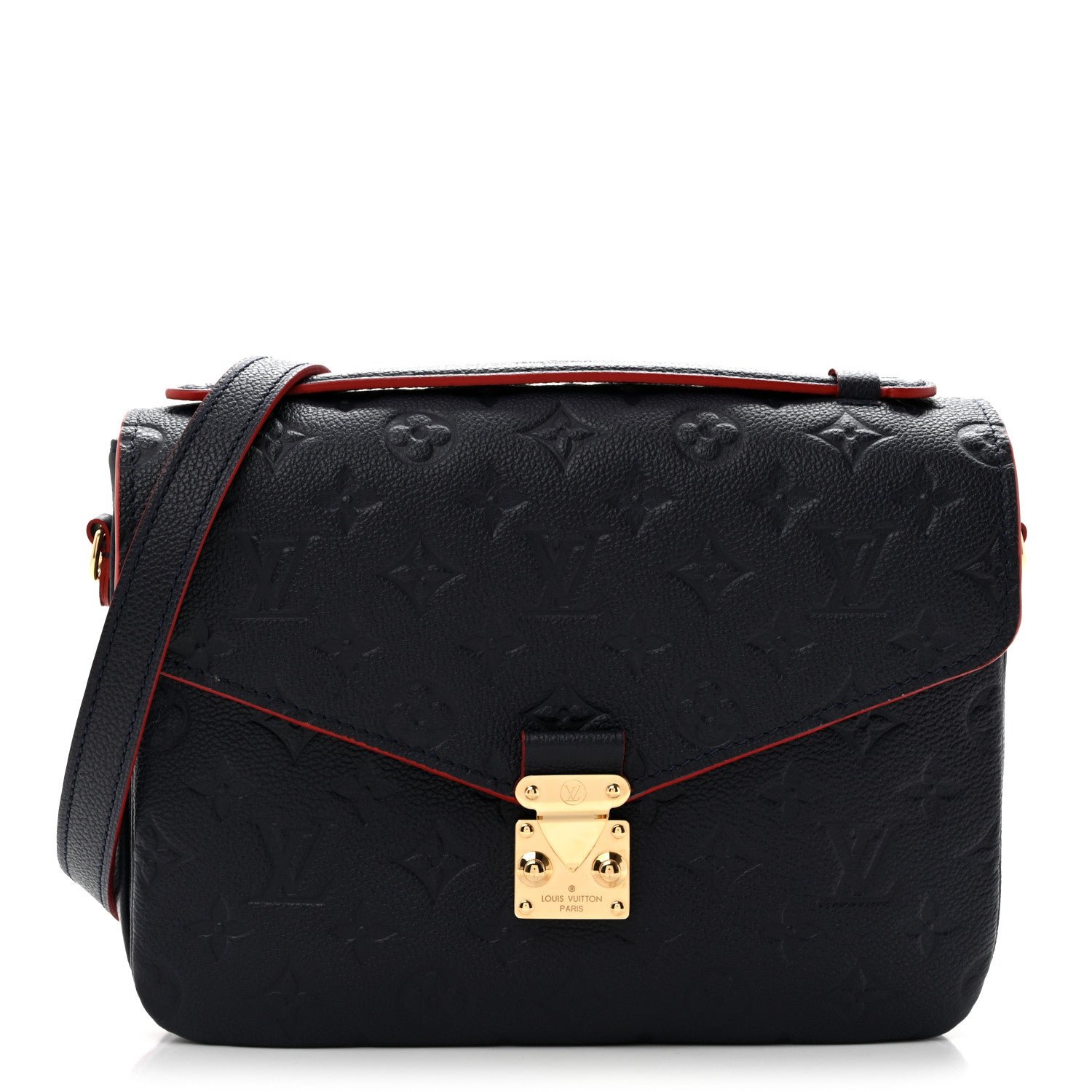 Louis Vuitton Empreinte Pochette Metis Marine Rouge