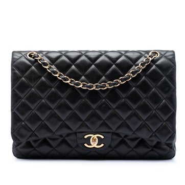 Lambskin Maxi Classic Lambskin Double Flap