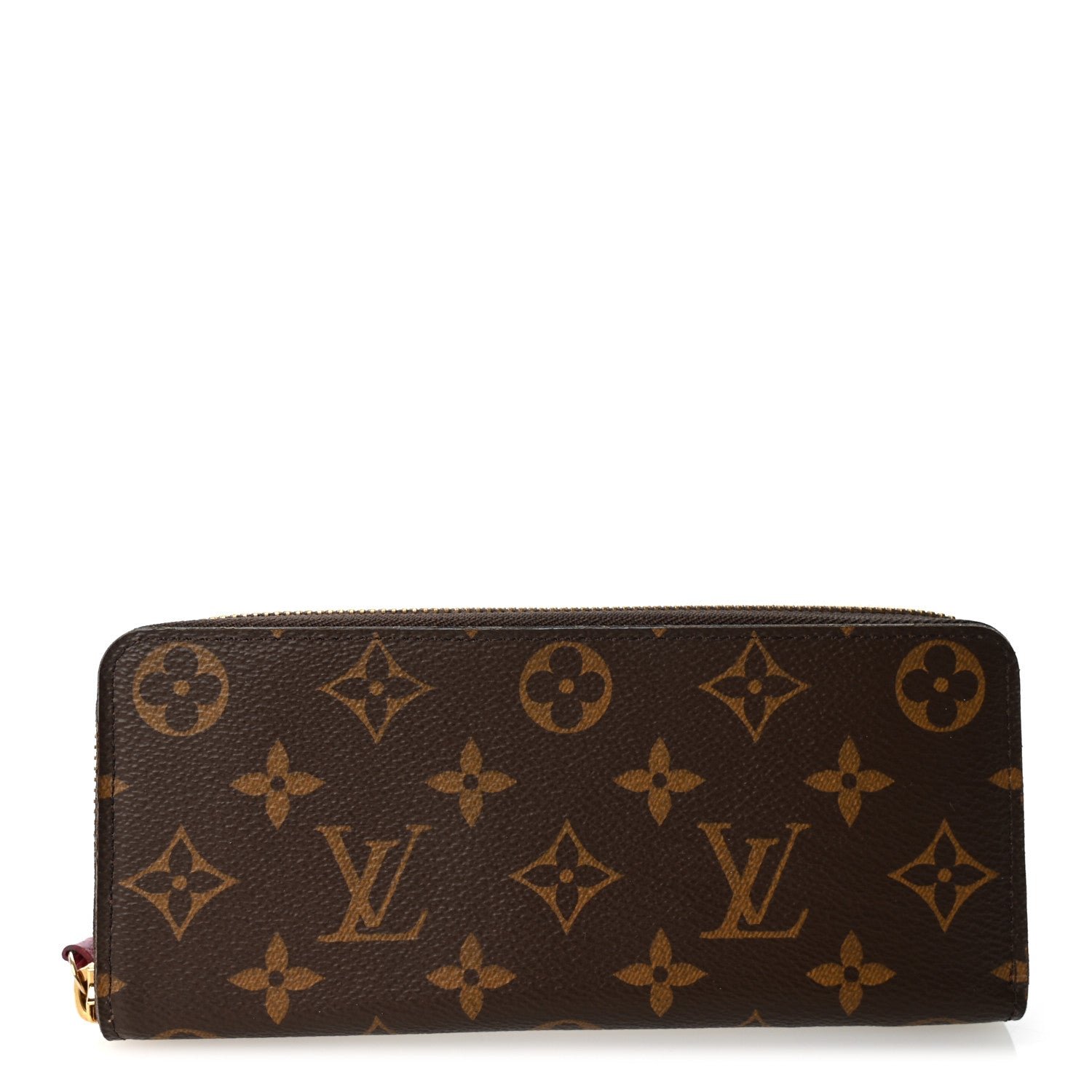 Louis Vuitton Monogram Clemence Wallet Fuchsia