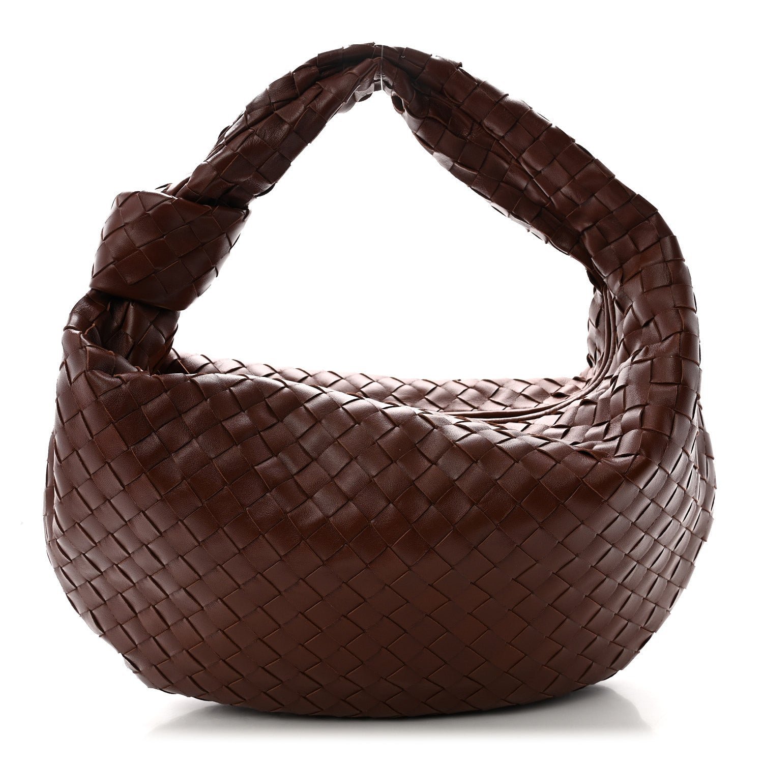 Nappa Intrecciato Small Jodie Sapele