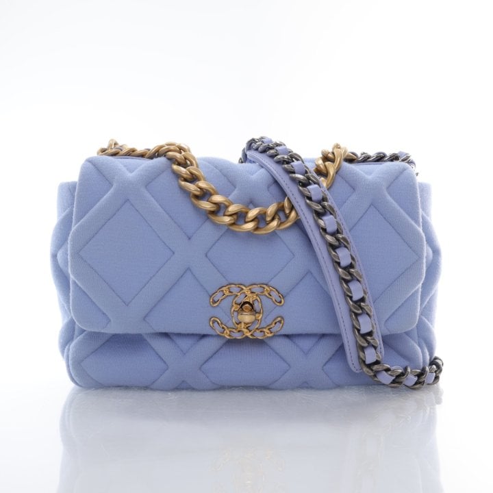 Chanel Medium Jersey 19 Flap Bag