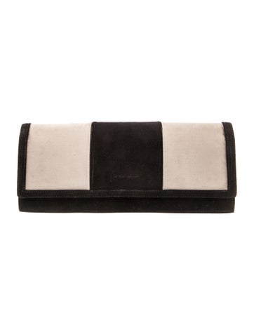 Suede Clutch
