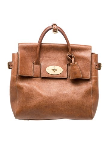 Mulberry Signature Top Handle Bag