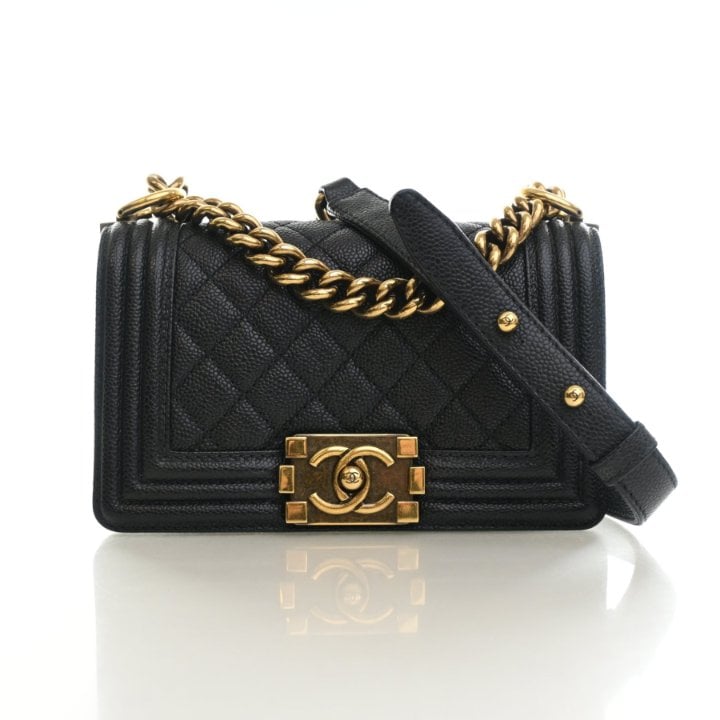 Chanel Small Caviar Boy Bag