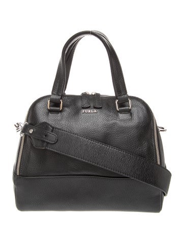 Leather Top Handle Bag
