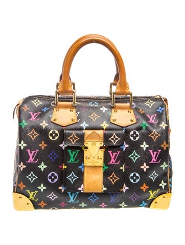 Multicolore Monogram Speedy 30