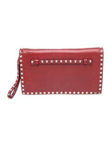 Valentino Rockstud Clutch
