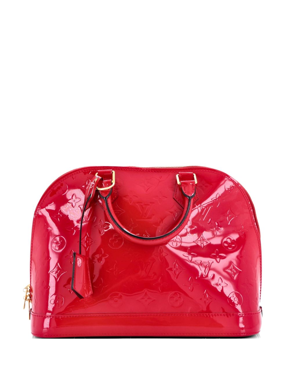 Alma Handbag Monogram Vernis PM satchel