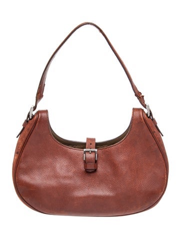 Vitello Daino Leather Shoulder Bag