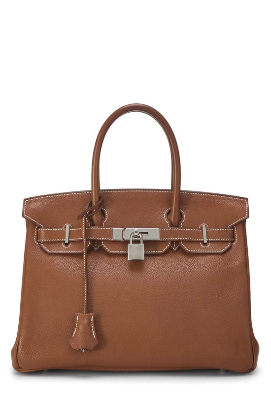 Fauve Barenia Faubourg Birkin 30