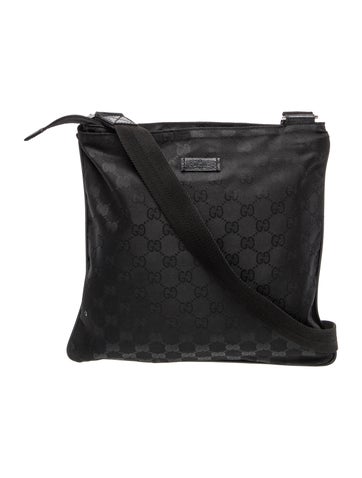 GG Nylon Messenger Bag