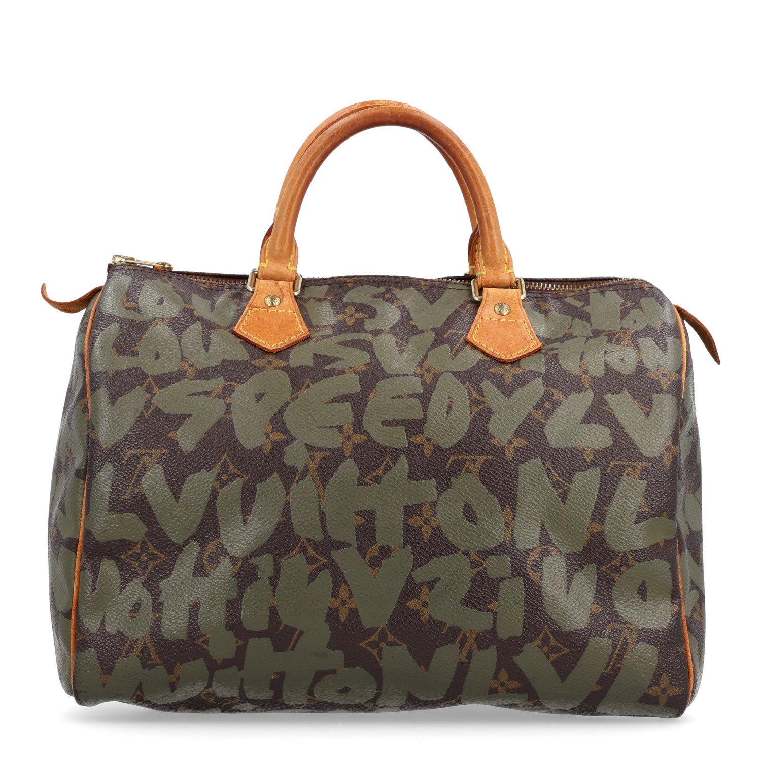 Louis Vuitton Monogram Graffiti Speedy 30 Kaki