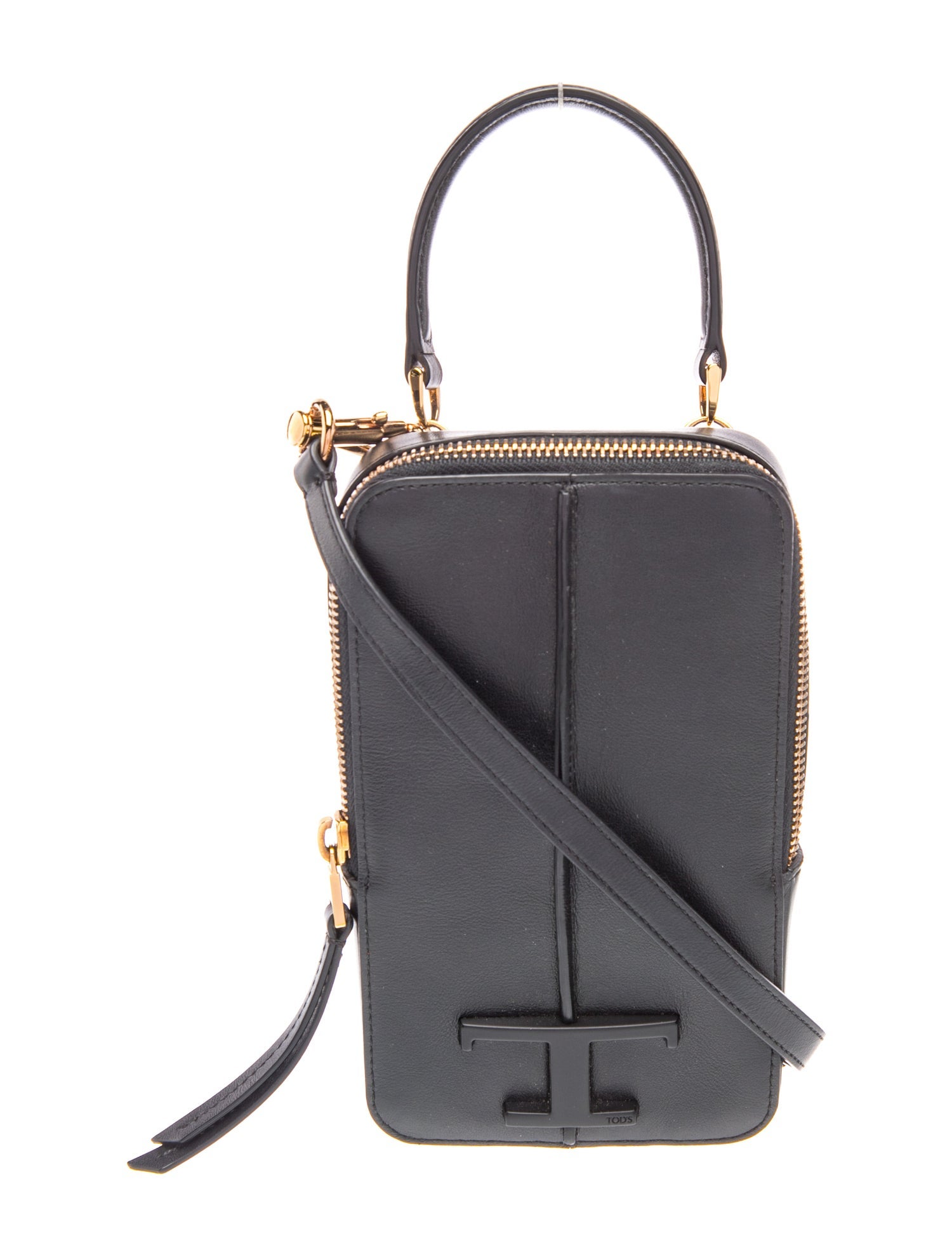 Leather Top Handle Bag