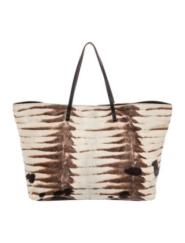 Calf Hair Tote Vintage