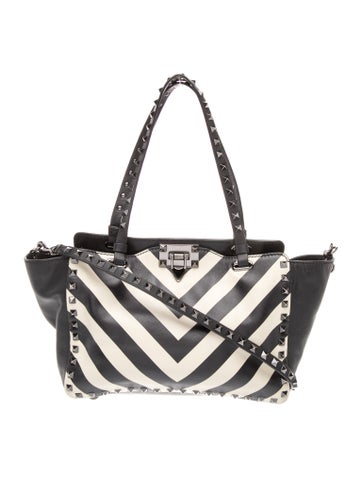 Rockstud Top Handle Bag