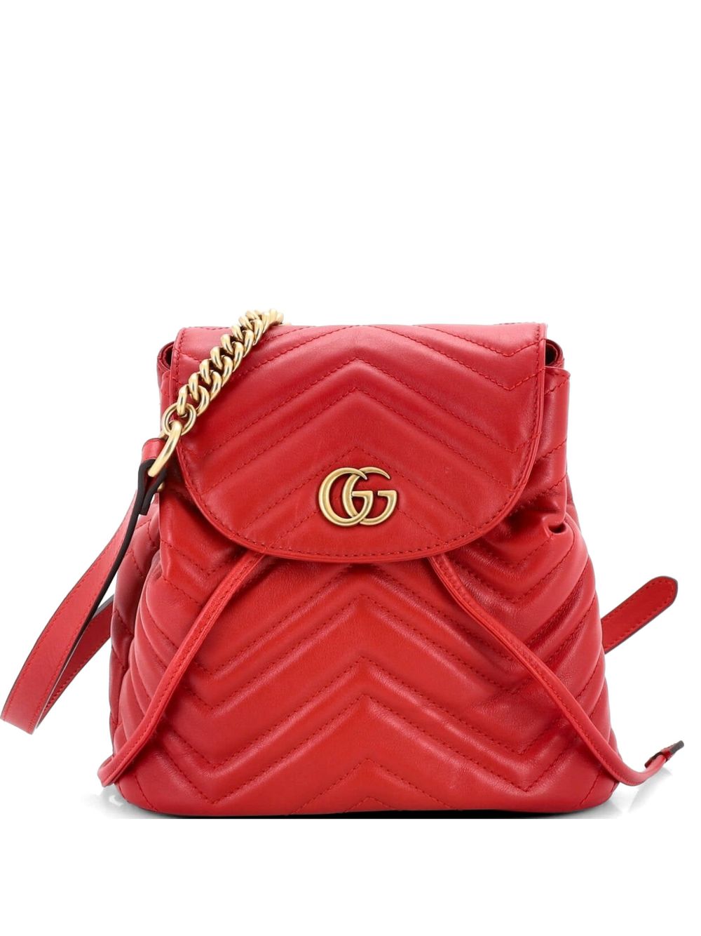 GG Marmont Drawstring Matelasse Leather Mini backpack