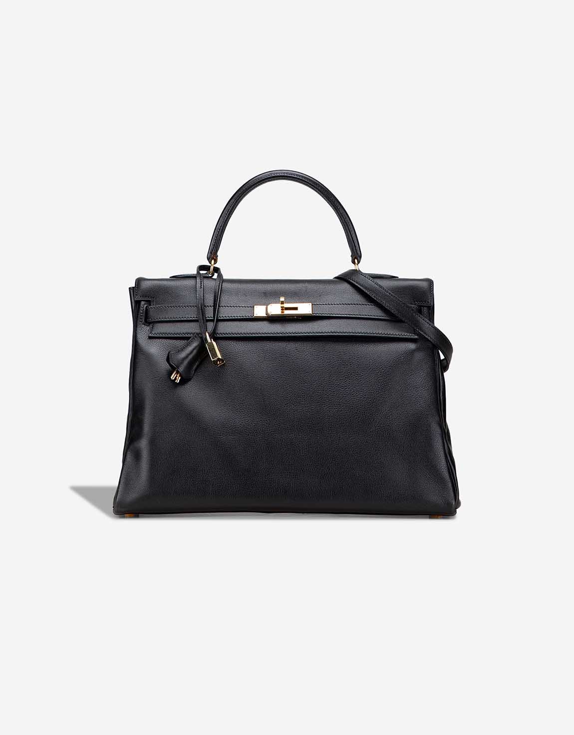 Hermes 
		Kelly 35 Gulliver Black    