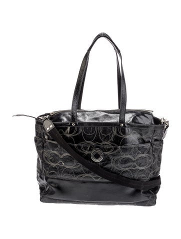 Coach Patent Leather Shoulder Bag