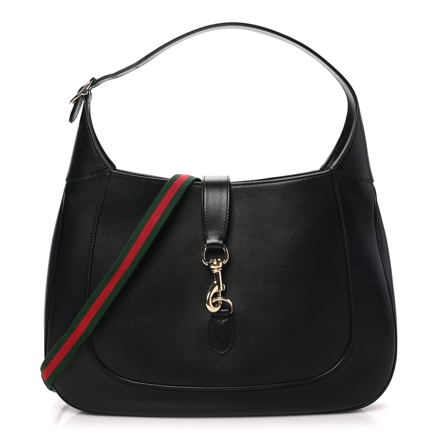 Gucci Boarded Dyana Lux Calfskin Medium Jackie 1961 Hobo Rosso
