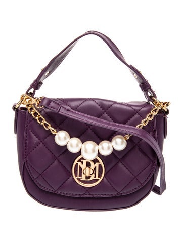 Badgley Mischka Vegan Leather Crossbody Bag