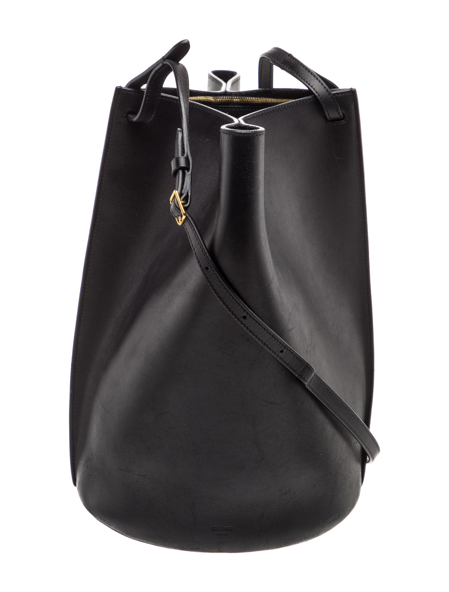 Leather Pinched Medium