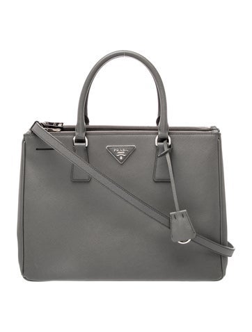 Saffiano Leather Galleria Double Zip Large