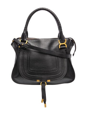 Leather Chloe Marcie Satchel Medium