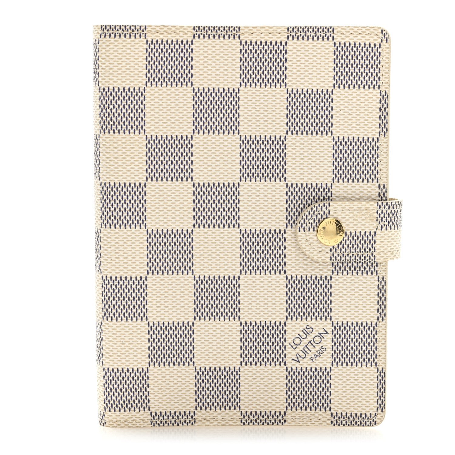 Louis Vuitton Damier Azur Small Ring Agenda Cover