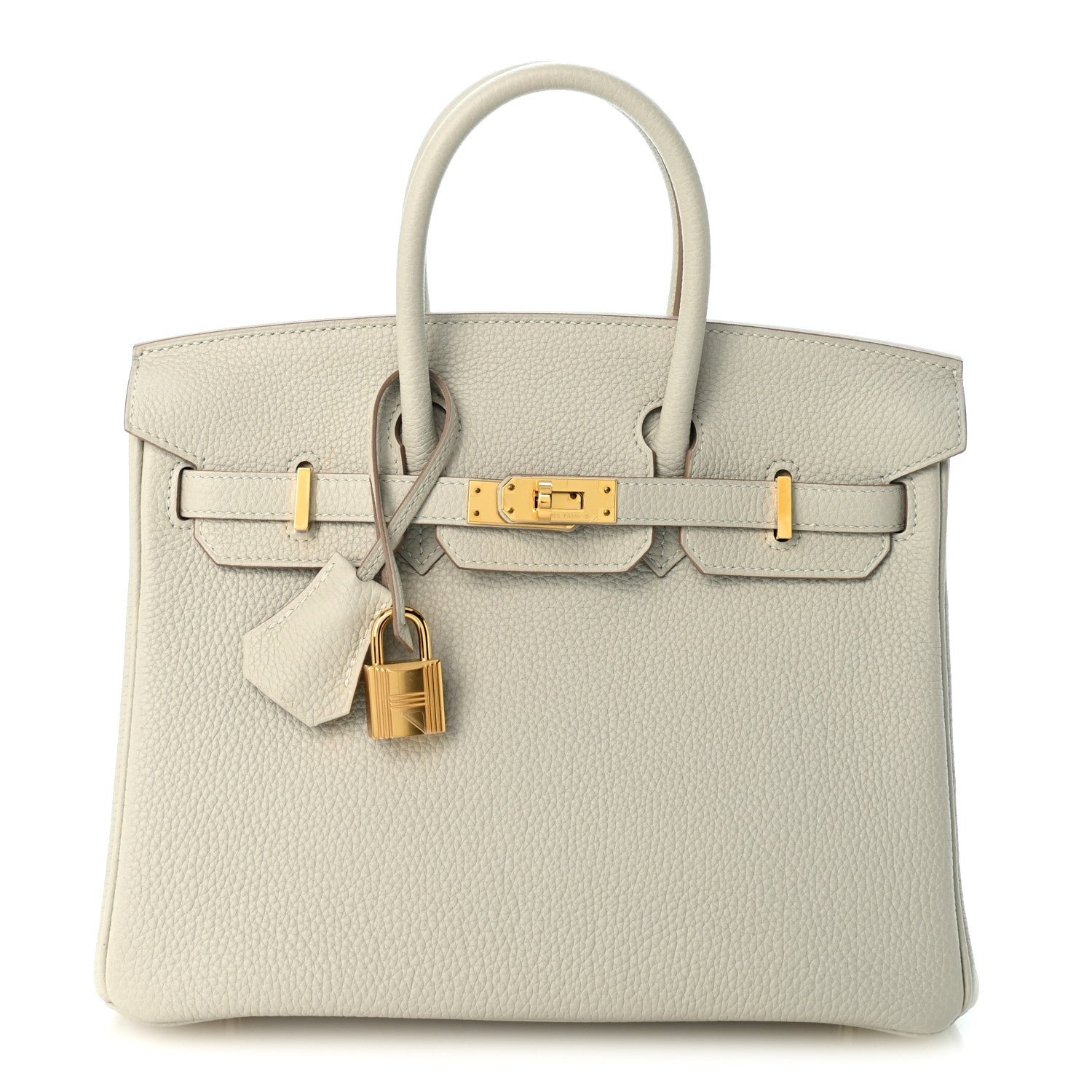 Hermes Togo Birkin 25 Gris Perle