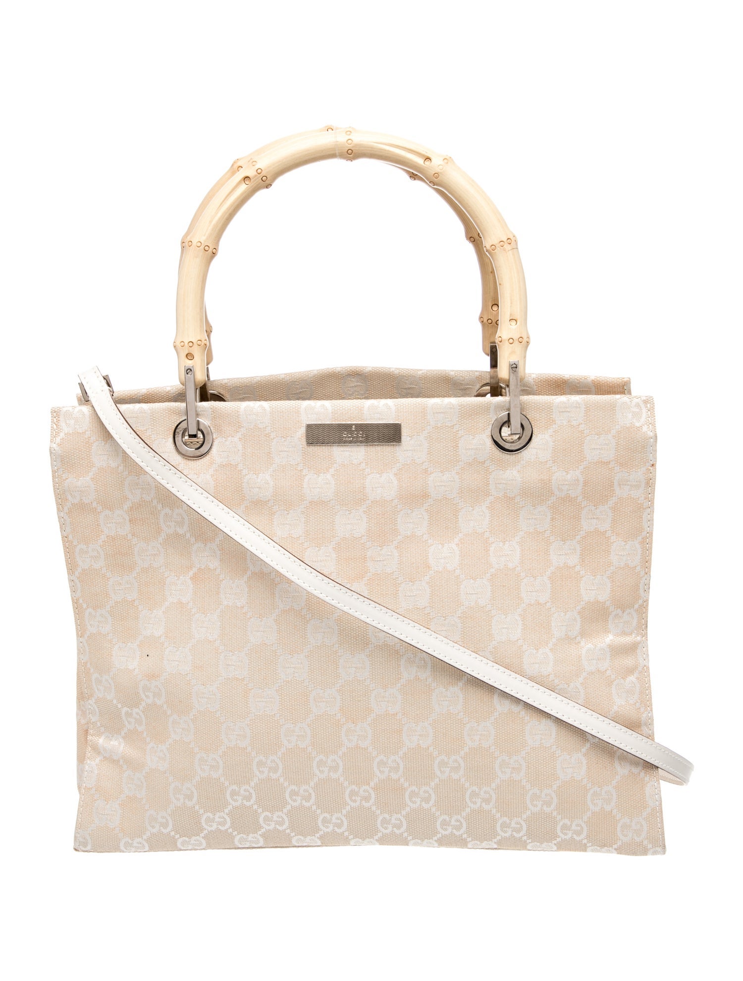 GG Canvas Top Handle Bag