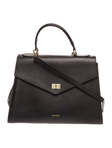 Leather Top Handle Bag