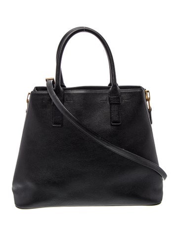 Leather Top Handle Bag