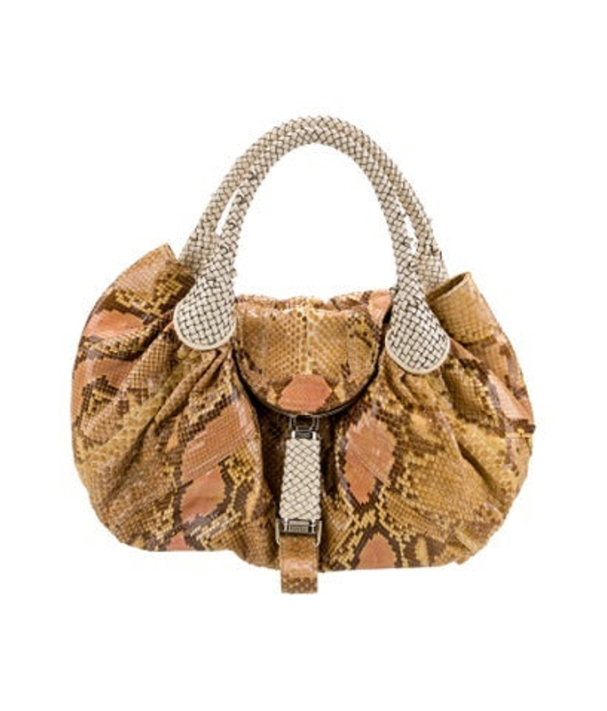 Fendi Snakeskin Spy Large