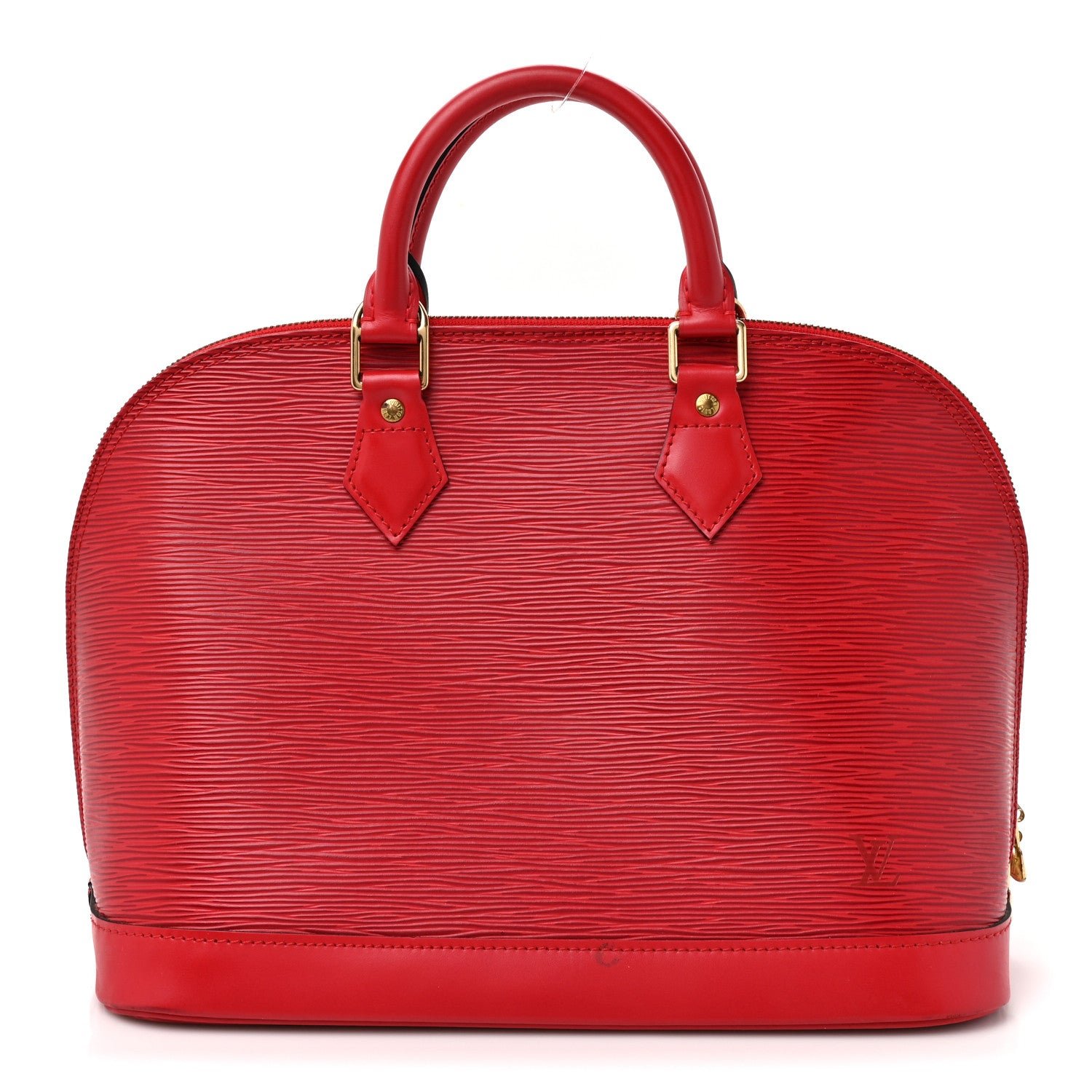 Louis Vuitton Epi Alma PM Castillan Red