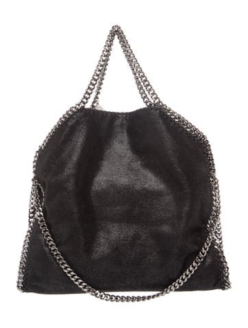 Stella McCartney Vegetarian Suede Shoulder Bag
