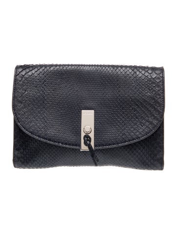 Altuzarra Snakeskin Clutch