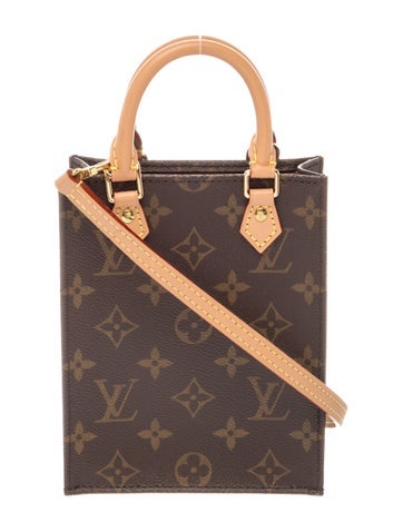 LV Monogram Sac Plat Petit