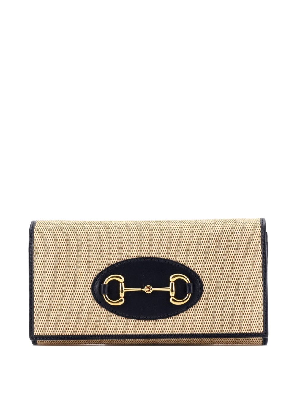 Horsebit 1955 Chain Wallet Canvas with Leather crossbody bag