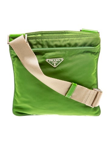 Tessuto Nylon Messenger Bag Vintage