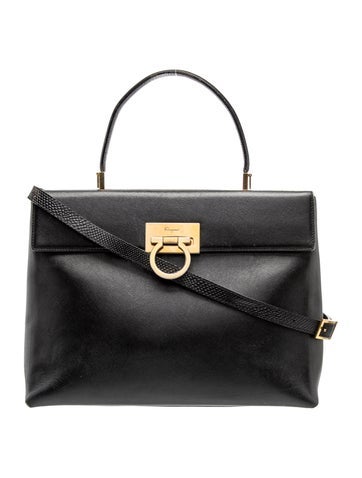 Gancio Top Handle Bag