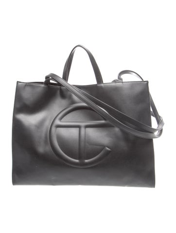 Vegan Leather Leather Tote Bag