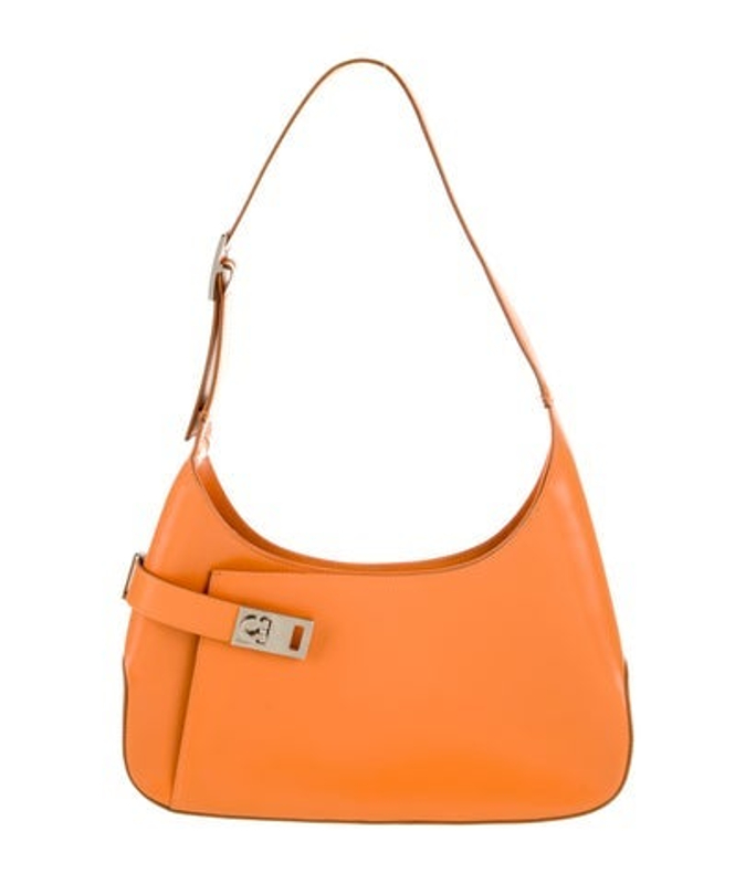 Salvatore Ferragamo Ferragamo Leather Top Handle Bag