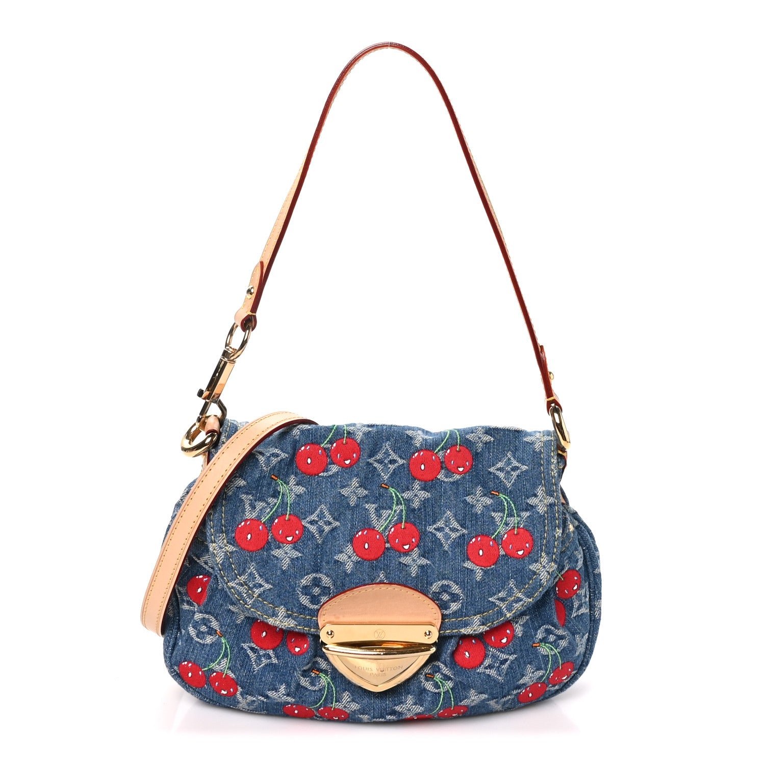 Louis Vuitton LV X TM Monogram Denim Cerises Sunset