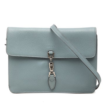 Gucci Calf Leather Calfskin Soft Jackie Convertible Crossbody