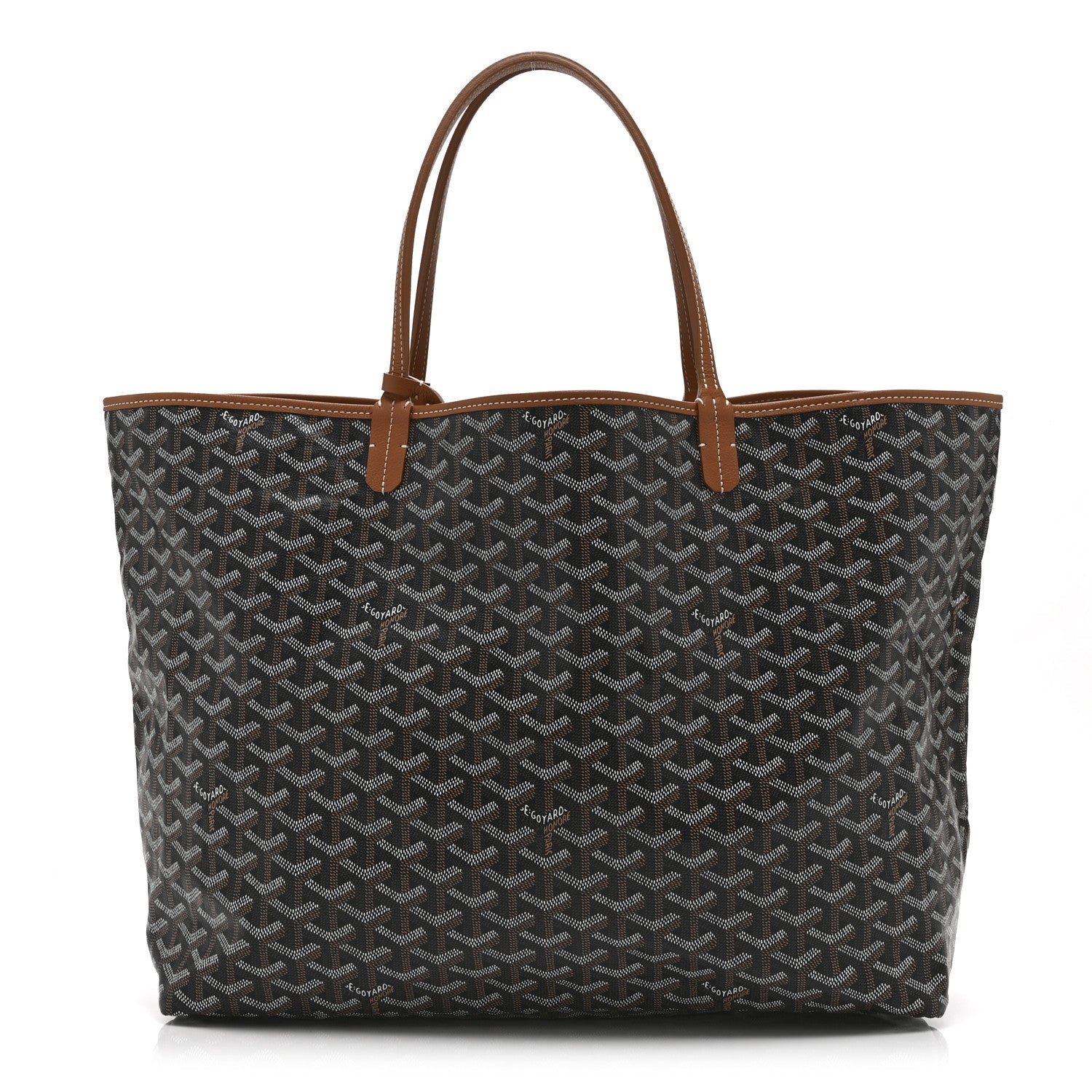 Goyard Goyardine Saint Louis GM Black Gold
