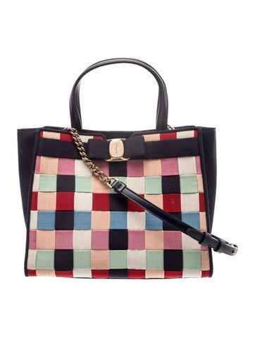 Leather Top Handle Bag