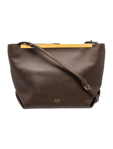 Khaite Leather Augusta Mini