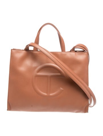 Telfar Leather Crossbody Bag